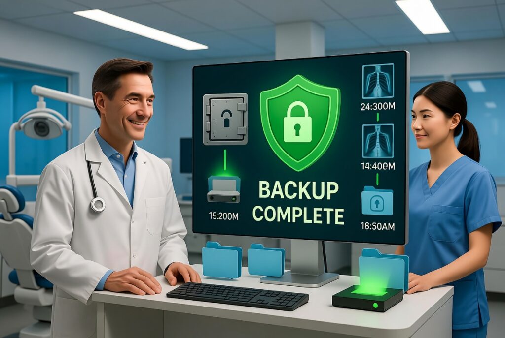 dental practice data backup